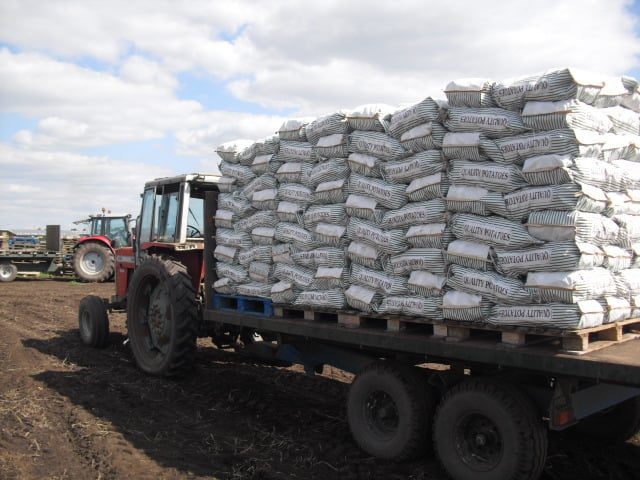 By George- farmer with money saving bargain