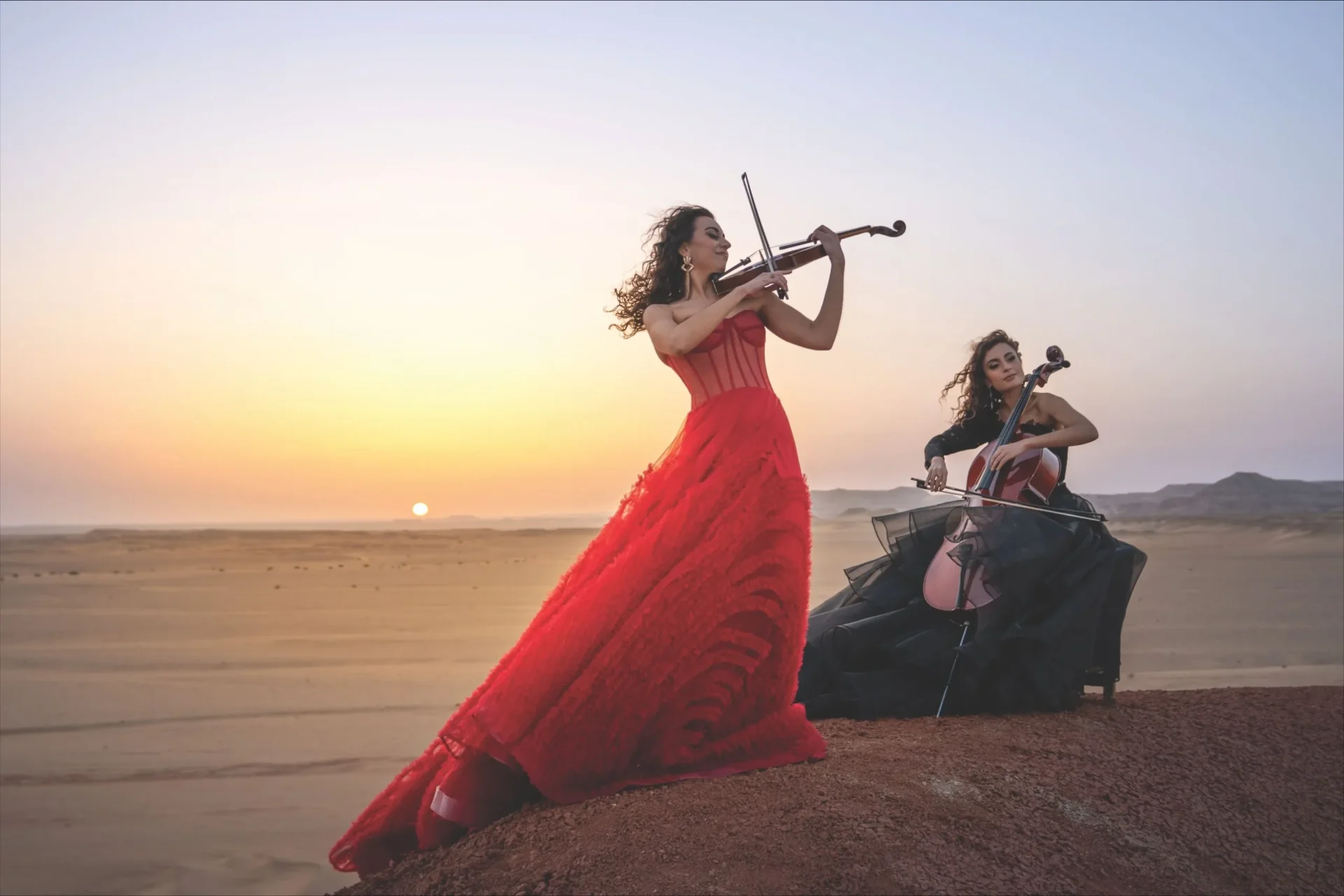 News for Peterborough - The Ayoub Sisters at Cambridge Folk Festival