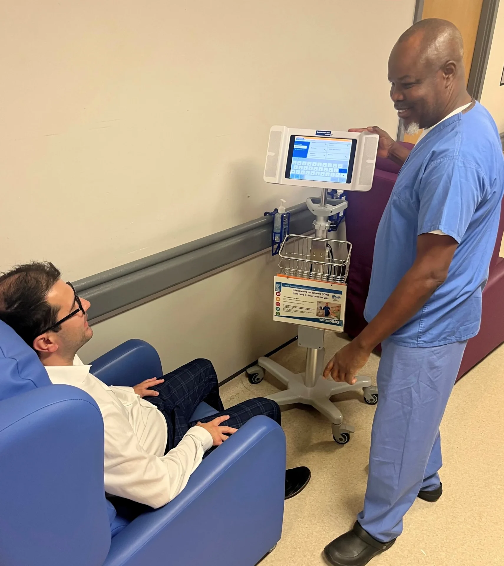 News for Peterborough - A total of four devices will be trialled; two located in ED and one in the antenatal clinic at Peterborough City Hospital and one in ED at Hinchingbrooke Hospital.
