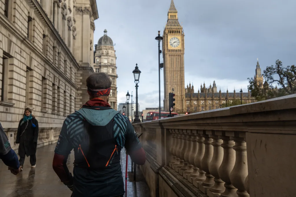 ©joshrapermedia4 - News for Peterborough Beginning on 30th October, Jonny ran over 370km from Manchester to London, taking 11 days. PHOTO: ©joshrapermedia7