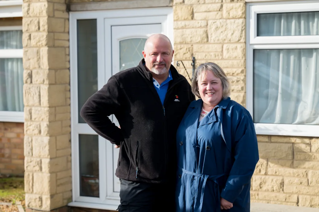 PPL_WIN_MST_ PE72AS_PETERBOROUGH_1123(7) - News for Peterborough John and Melissa Setchfield met when she sold him the house 27 years ago