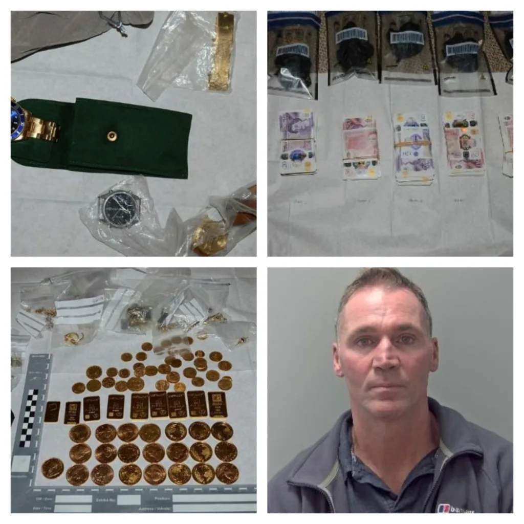 items recovered final - News for Peterborough News for Peterborough - Peter O’Halloran was caught out after leaving his DNA on a ladder he used to break into a property in Church Street, Guilden Morden on 4 March 2022.
