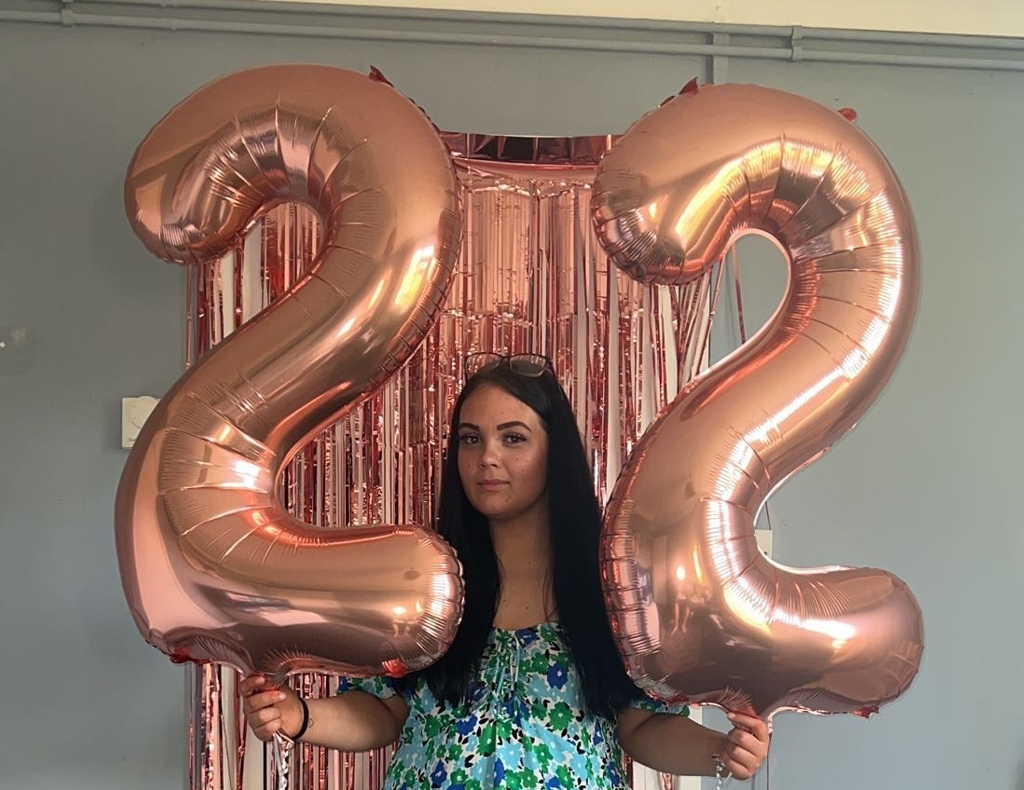 News for Peterborough - AJ, who has received the Combined Authority's Care Leaver bursary to support her training 
