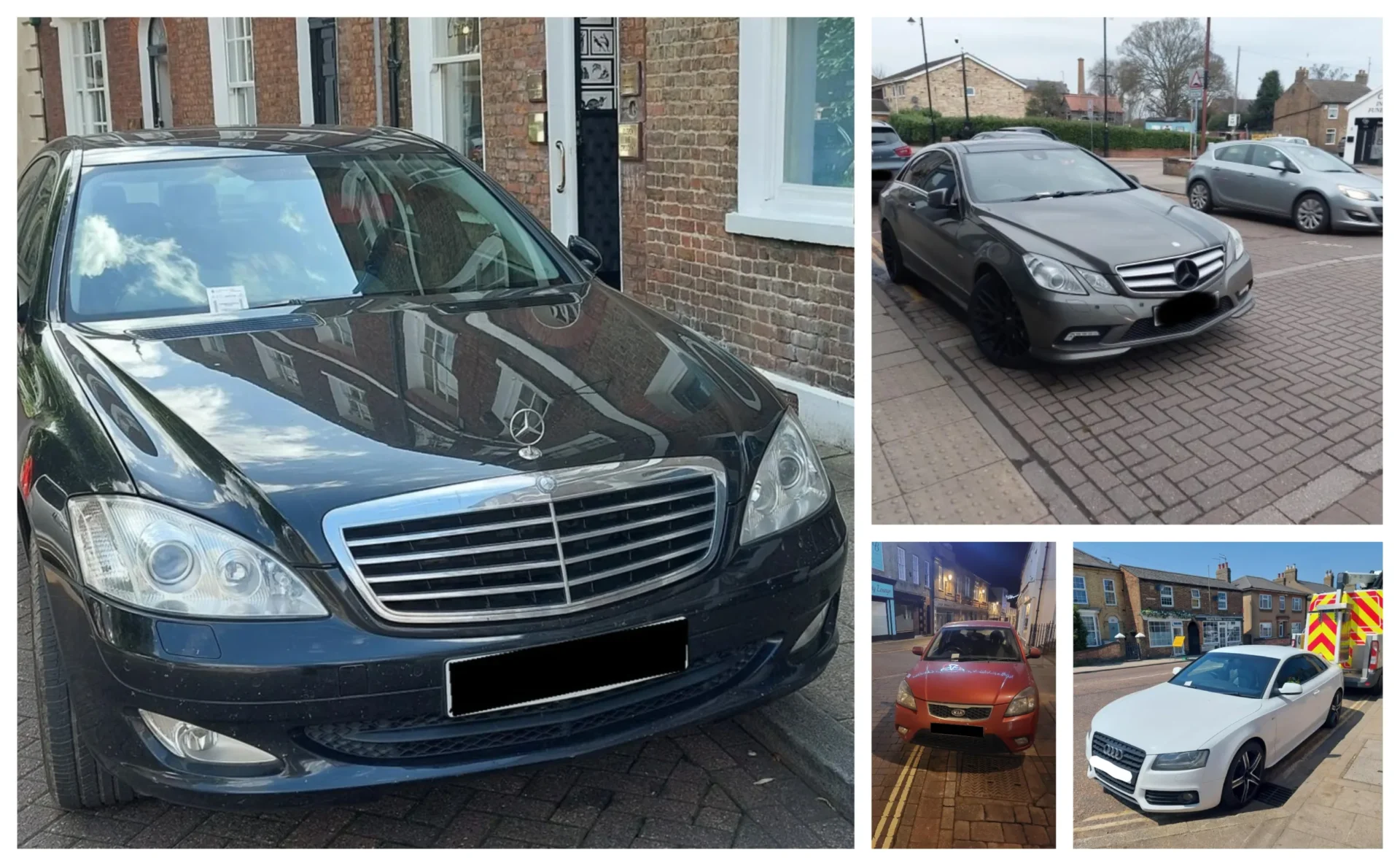 Cars that caught the attention of police in Wisbech, Whittlesey and Chatteris. But police can only devote a limited amount of time to the issues. CPE will hand responsibility for parking to Fenland Council.