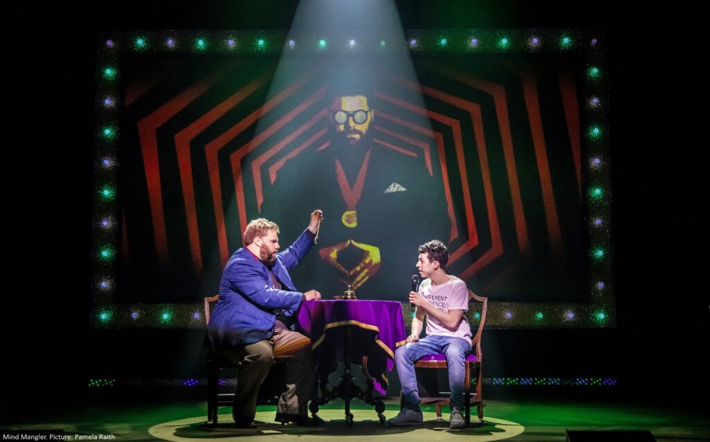 Mind Mangler is at Cambridge Arts Theatre until Saturday, May 25. PHOTO: Pamela Raith