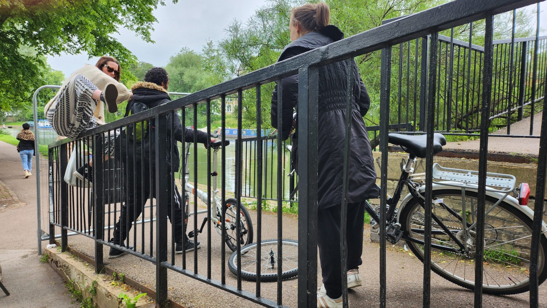 News for Peterborough - Jesus Green Lock footbridge (above) has reopened, to the delight of residents and Cambridge Beer festival goers. PHOTO: Camcycle
