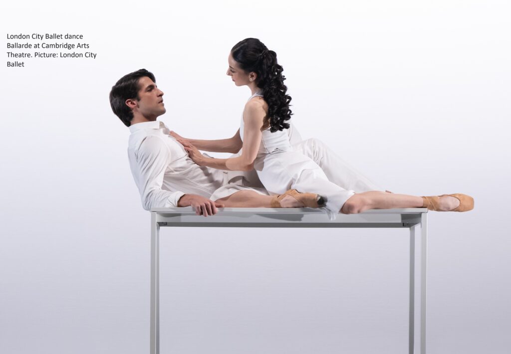Ballade by Kenneth MacMillan, a chamber work with a cast of four in modern dress.