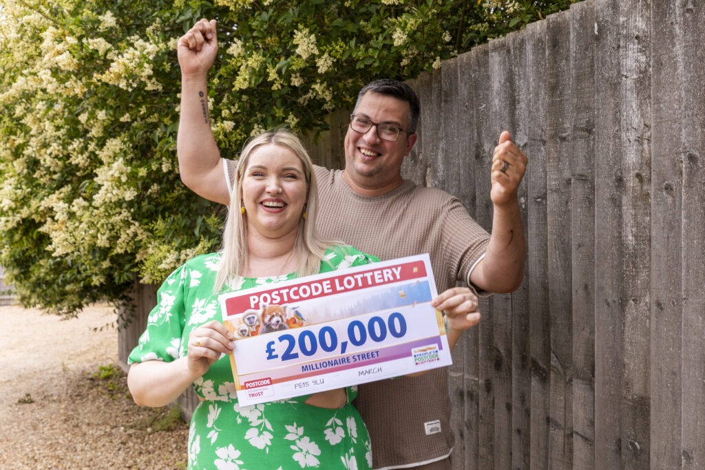 PPL_WIN_MST_PE159LU_MARCH_0624 - News for Peterborough GLEE FOR TWO: Sally and hubby Jonny’s joy at win