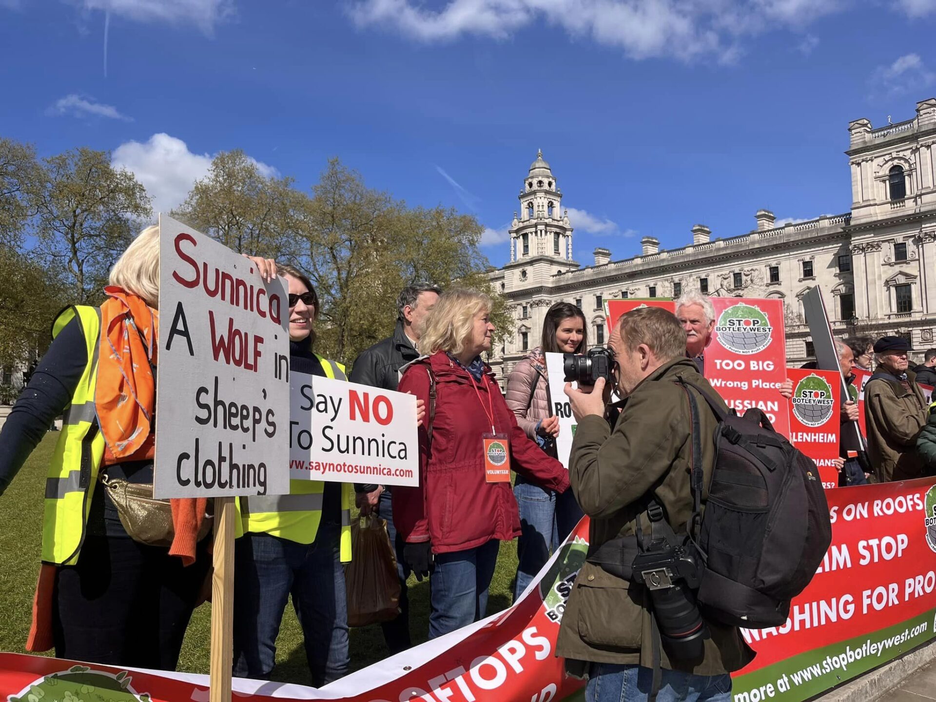 News for Peterborough - Say NO to Sunnica campaign group has mounted a massive effort to stop the solar farm PHOTO: Say NO to Sunnica