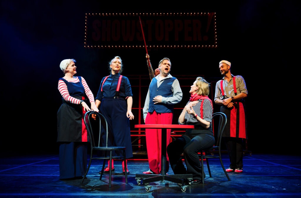 Showstopper! Is at Cambridge Arts Theatre until Saturday, September 21, then touring. It is also playing at The Cambridge Theatre in London’s West End on Monday nights. PHOTO: Alex Brenner