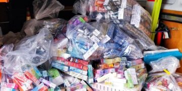 Huntingdonshire Neighbourhood Inspector Colin Norden said: “We work to keep our communities safe from harm, and illicit cigarettes, vapes and tobacco pose a serious risk to health as well as fuel funding for other related criminal activity.