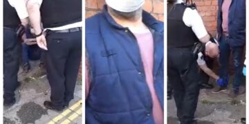 The moment Souloceptors, which says its aim is to help stop child exploitation, and BMB HUNTERZ, ‘protecting out kids from predators’, confronted Fougo Humberto and called police.