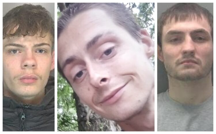 Tyler Marshall (left) and Cameron Stokes (right) used a knife to stab Joshua Barr (centre), in Carlton Way, Cambridge, just after 5am on 10 March. Joshua died from his injuries