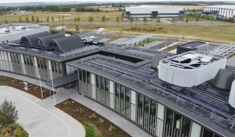 News for Peterborough - Cambridgeshire County Council is using the new Shire Hall HQ carports as one example of its net zero goal. The solar carports which provide electricity to the building alongside the rooftop solar photovoltaic panels on top of New Shire Hall. The carports power EV charging points. IMAGE: RG Carter