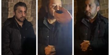 On Friday (22 November), at Cambridge Crown Court, Himi Kisacik, of Fore Hill, Ely, was jailed for 32 months in his absence. Pictured above being confronted by online child protection team Fleetwood Enforcers UK