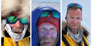 Disabled adventurer, Jonny Huntington, has “turned a corner” on world first Antarctic expedition IMAGE: Jonny Huntington