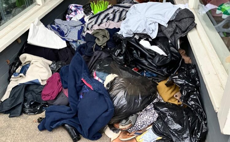 News for Peterborough - Branching Out says people who donate items out of hours and dump them in the doorway of their Littleport shop are not helping. In fact, the charity says the items are exposed to the elements and can cost them money to remove.
