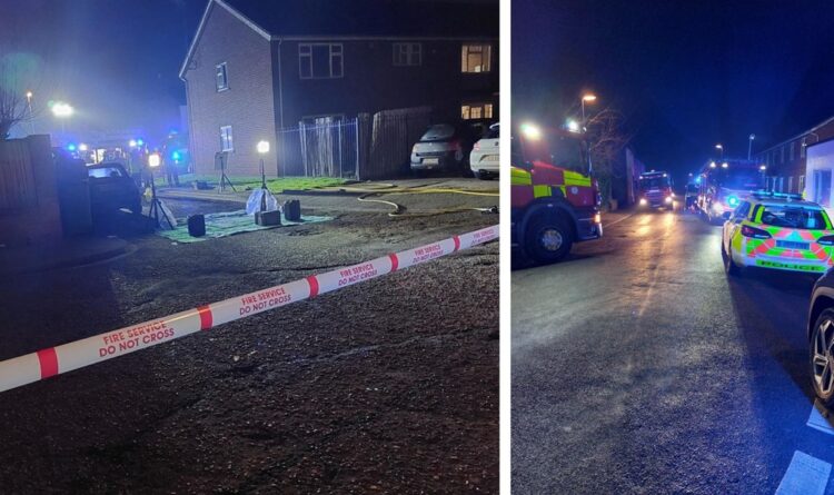 News for Peterborough - The drama unfolded at a house in Victoria Place, Wisbech, “following reports of a window being smashed and a substance sprayed through the smashed window”.