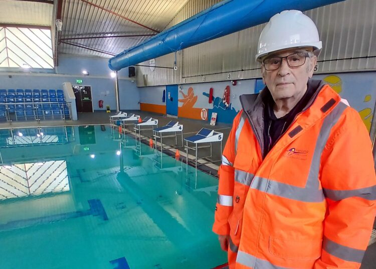 News for Peterborough - Cllr Alex Miscandlon, portfolio holder for leisure, explaining last week how low emission boilers have been installed at three of leisure centres as part of a £1.6m programme of works and upgrades. ‘The works include unforeseen yet essential repairs to the George Campbell swimming pool in March, and simultaneous improvements, at a cost of £167k,’ he said