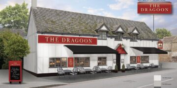 Bossco Taverns Ltd must make a fresh attempt to market the Dragoon public house at Brampton, two miles from Huntingdon, or even re-open it after the Planning Inspectorate refused permission for it to be converted to housing. Image, Facebook, 2018